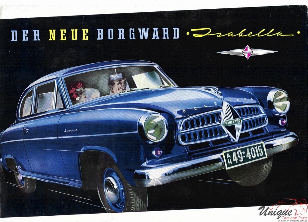 1954 Borgward Isabella Brochure